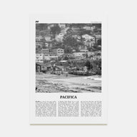 Pacifica Travel B&W No 1 Poster
