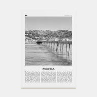 Pacifica Travel B&W No 2 Poster