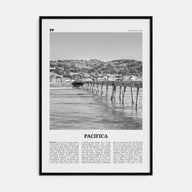 Pacifica Travel B&W No 2 Poster