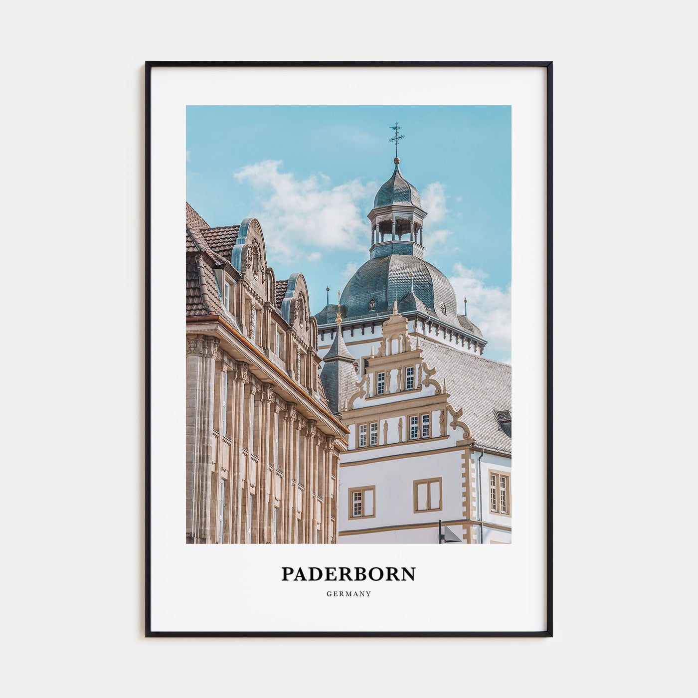 Paderborn Portrait Color Poster