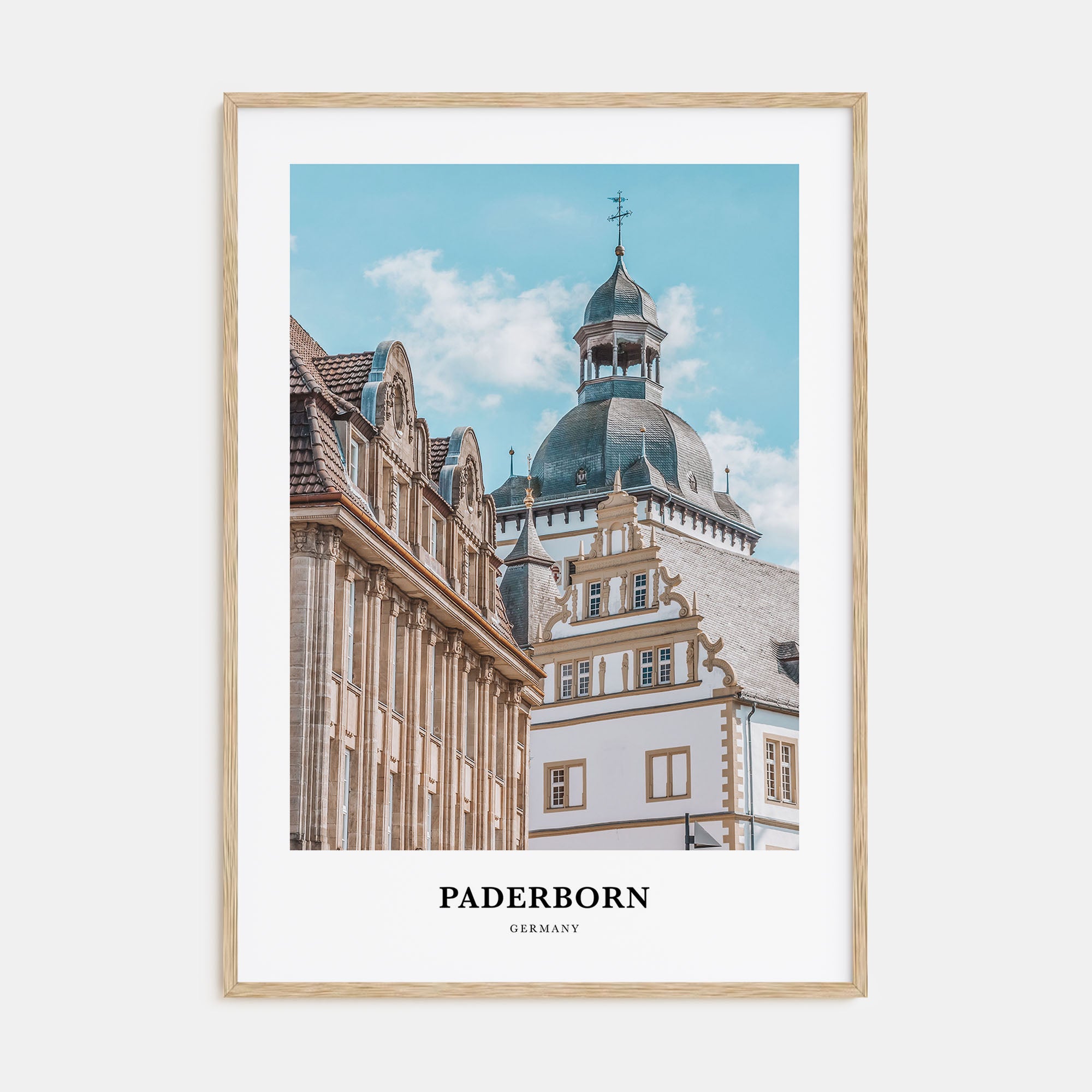 Paderborn Portrait Color Poster