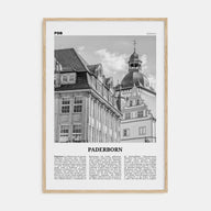 Paderborn Travel B&W Poster