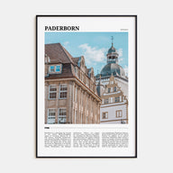 Paderborn Travel Color Poster