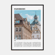 Paderborn Travel Color Poster