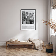 Padova Travel B&W Poster