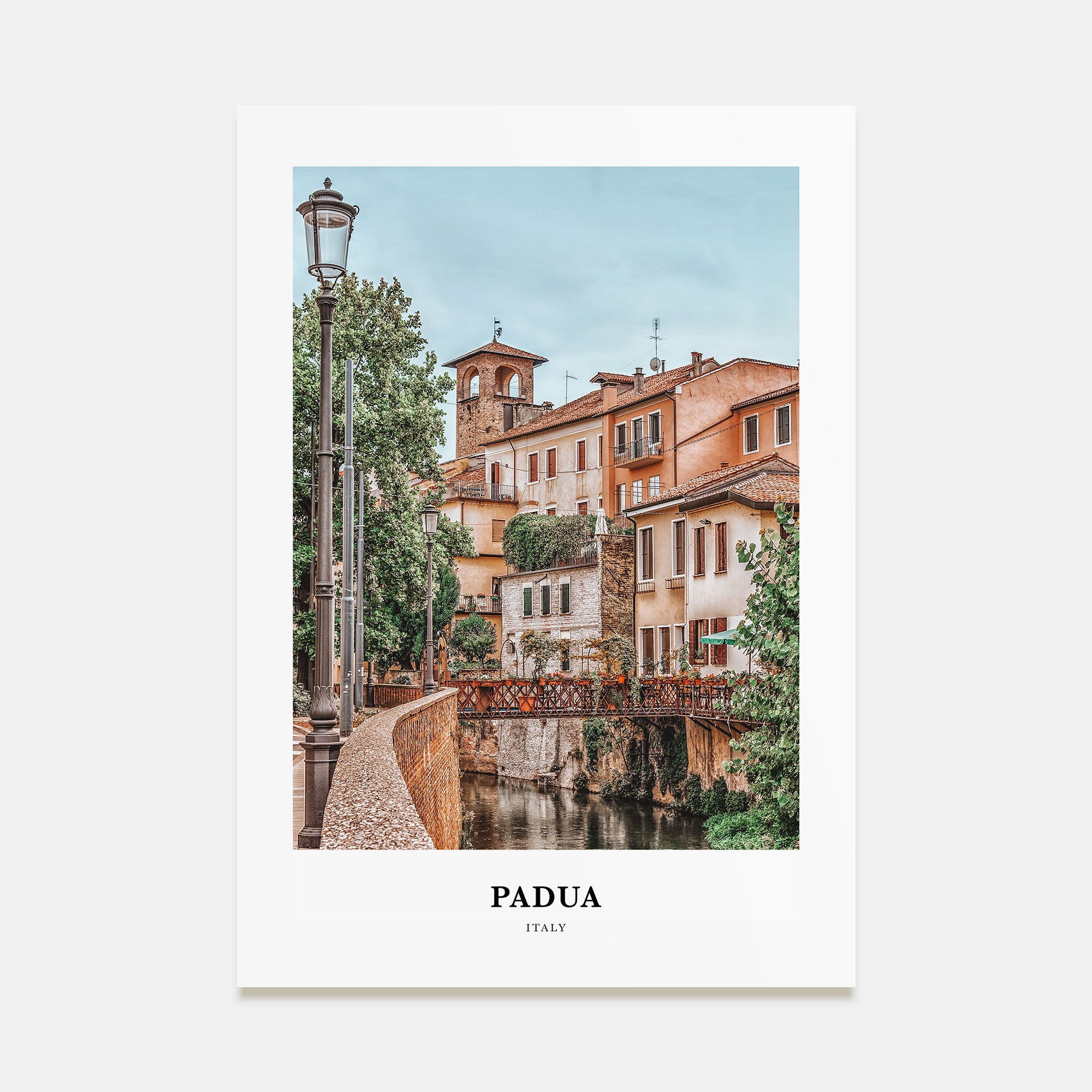 Padua Portrait Color Poster