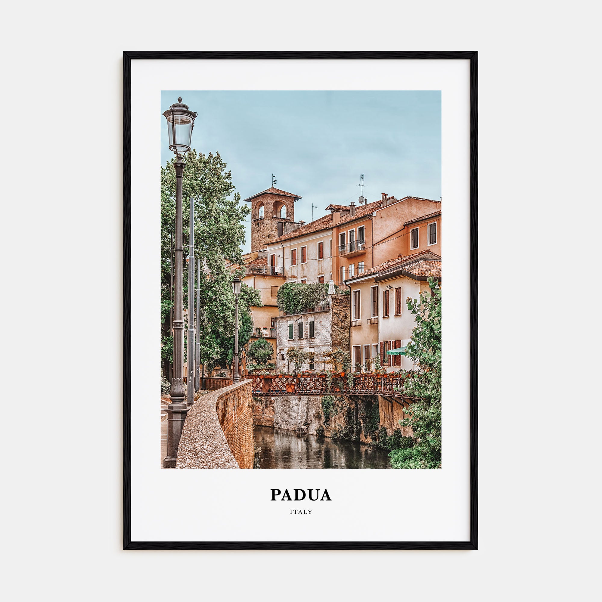 Padua Portrait Color Poster