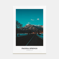 Pagosa Springs Portrait Color Poster