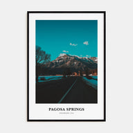 Pagosa Springs Portrait Color Poster