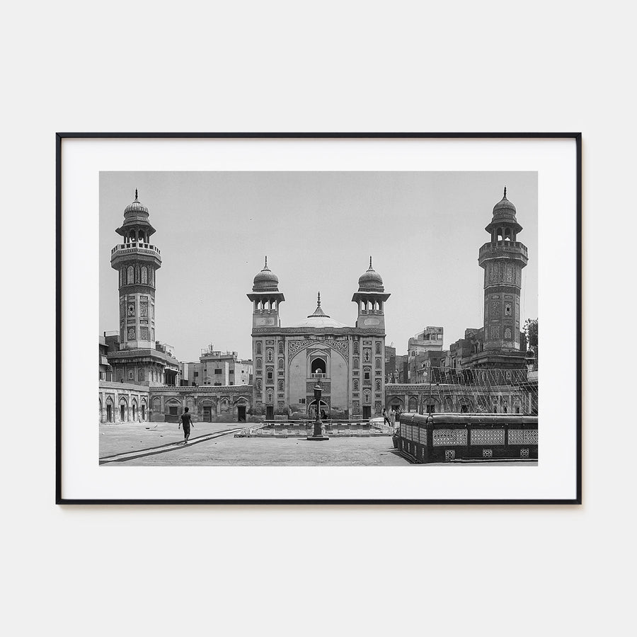 Pakistan Landscape B&W Poster