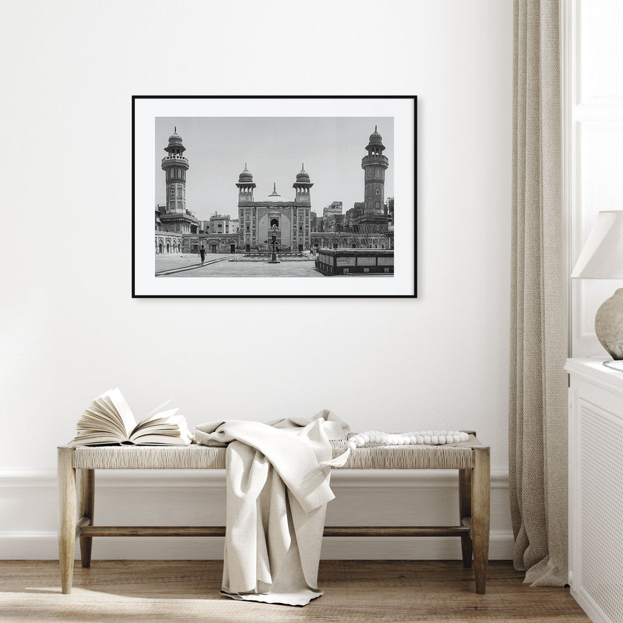 Pakistan Landscape B&W Poster