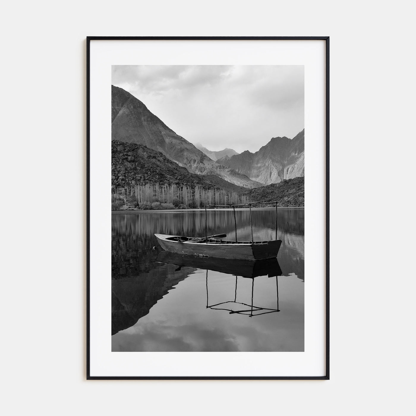 Pakistan Photo B&W Poster