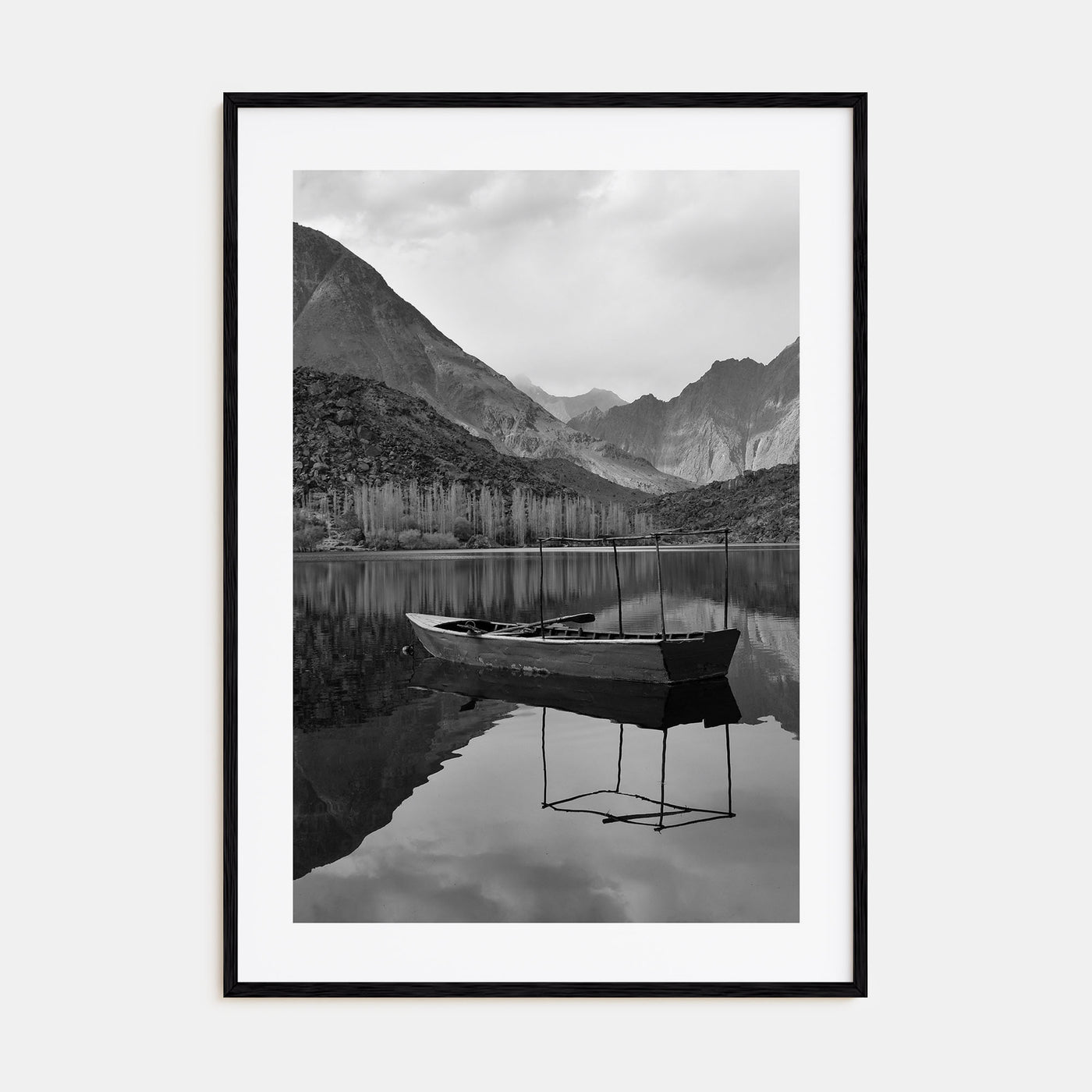 Pakistan Photo B&W Poster