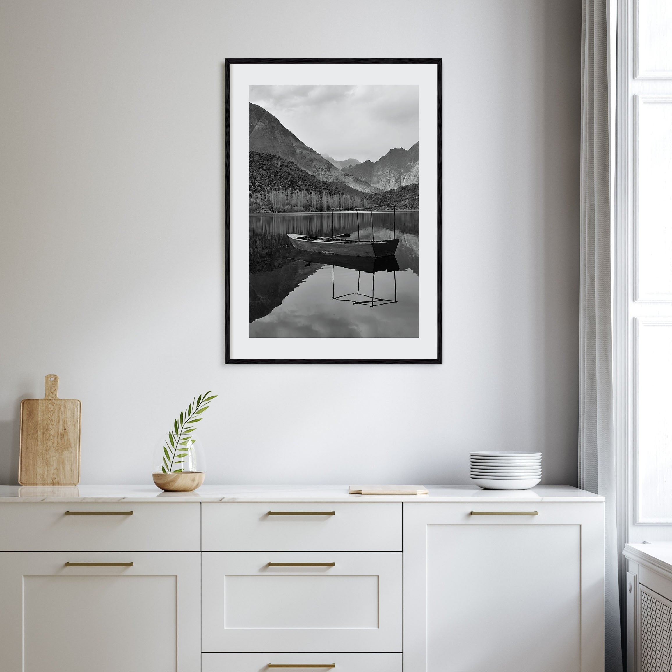 Pakistan Photo B&W Poster