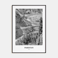 Pakistan Portrait B&W No 1 Poster
