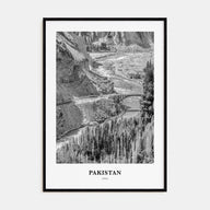 Pakistan Portrait B&W No 1 Poster