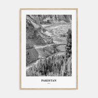 Pakistan Portrait B&W No 1 Poster
