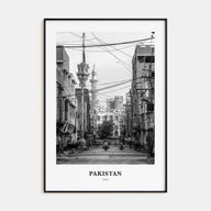 Pakistan Portrait B&W No 2 Poster