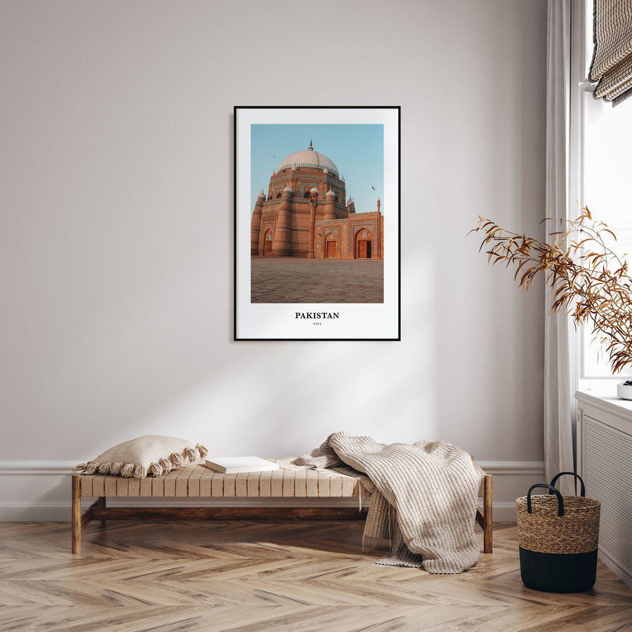 Pakistan Portrait Color Poster