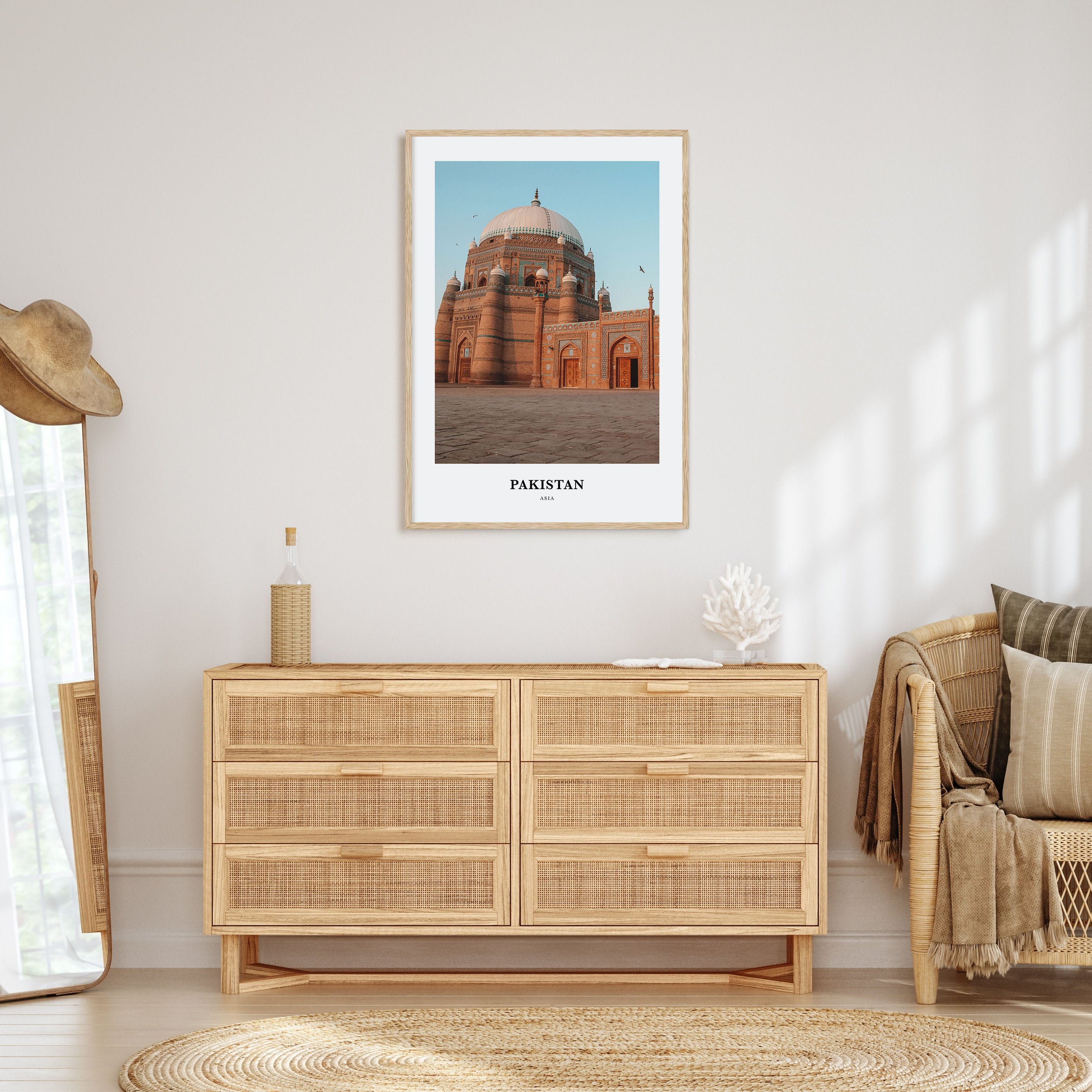 Pakistan Portrait Color Poster