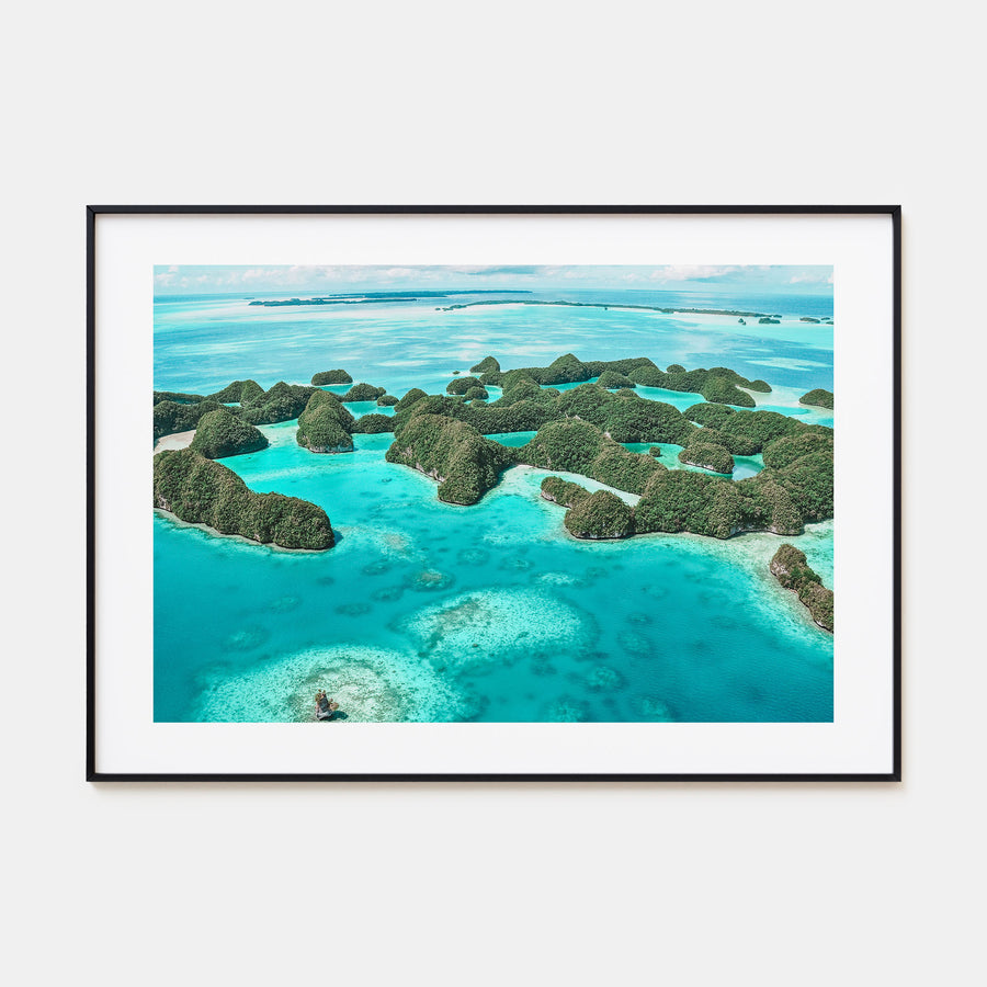 Palau, Oceania Landscape Color Poster