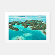Palau, Oceania Landscape Color Poster