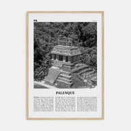 Palenque Travel B&W Poster