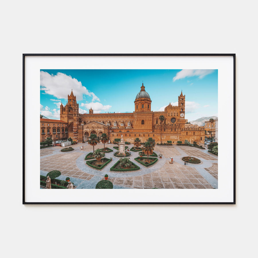 Palermo Landscape Color Poster