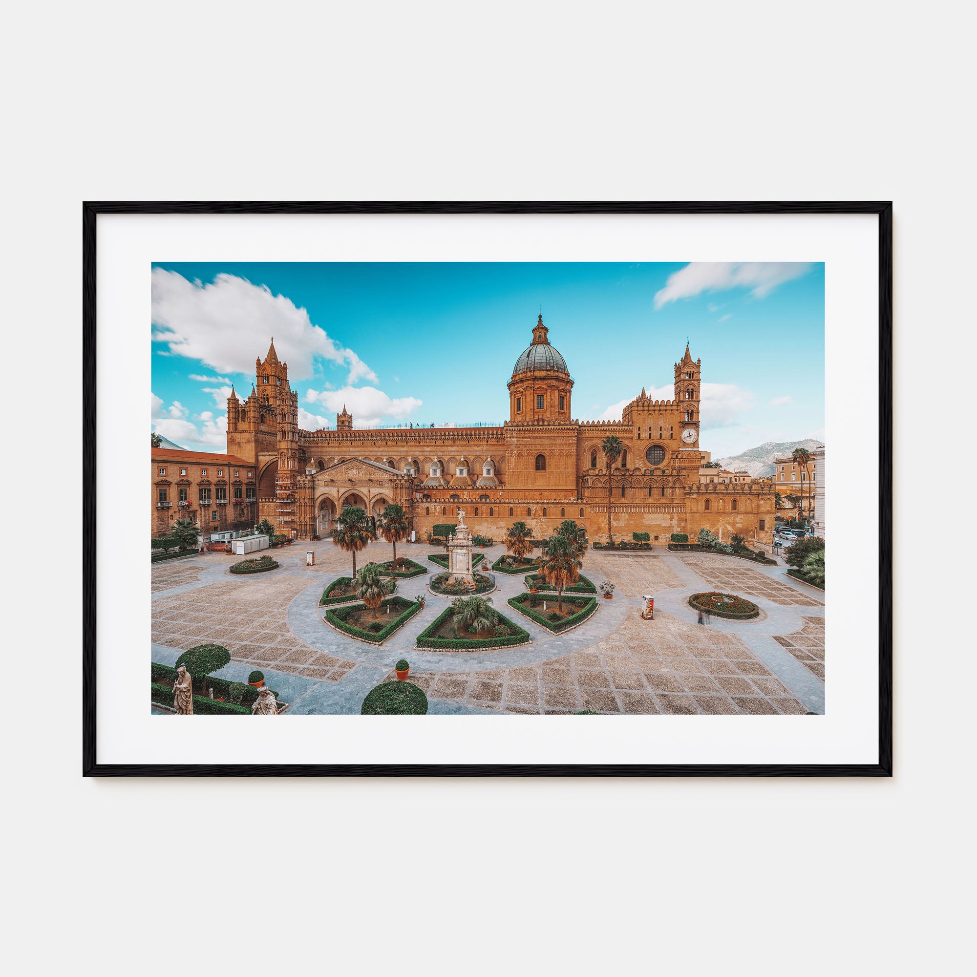 Palermo Landscape Color Poster