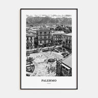Palermo Portrait B&W Poster