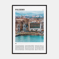 Palermo Travel Color Poster