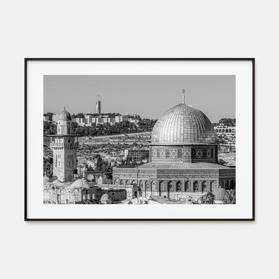 Palestine Landscape B&W Poster