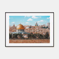 Palestine Landscape Color Poster