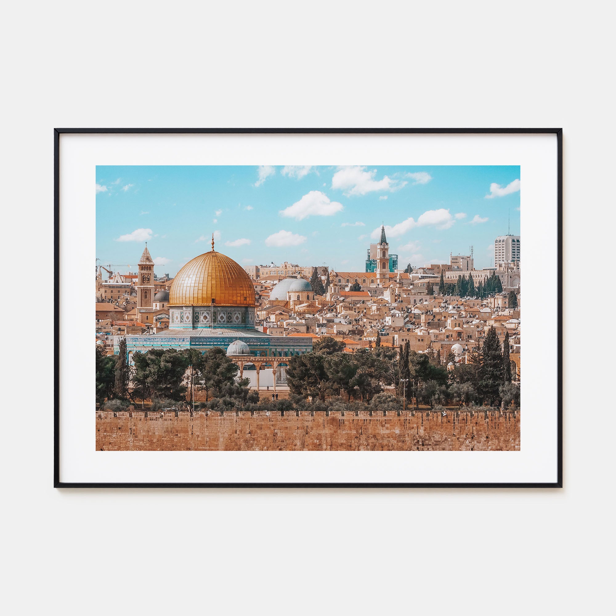 Palestine Landscape Color Poster