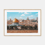 Palestine Landscape Color Poster