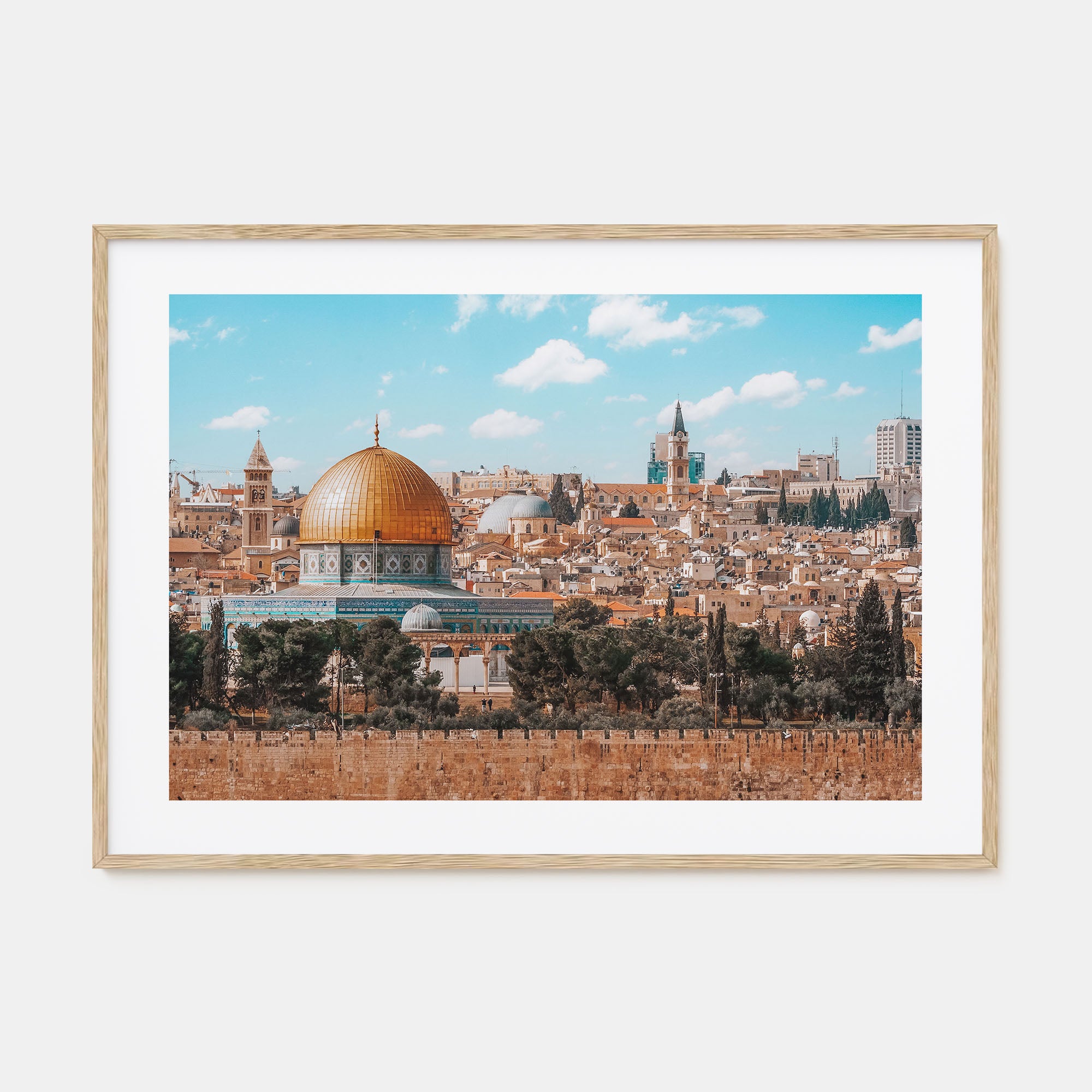 Palestine Landscape Color Poster
