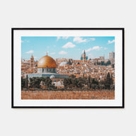 Palestine Landscape Color Poster