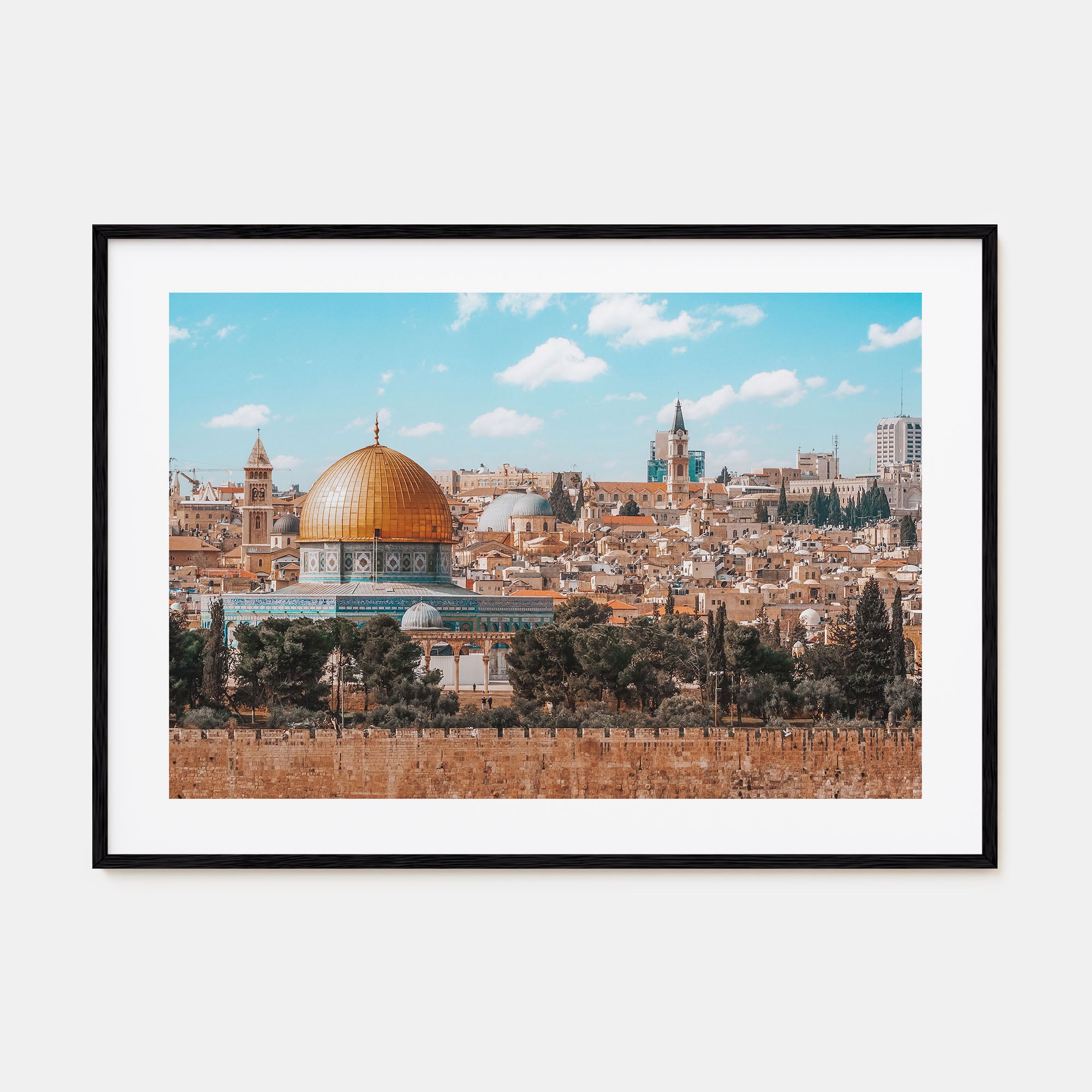 Palestine Landscape Color Poster