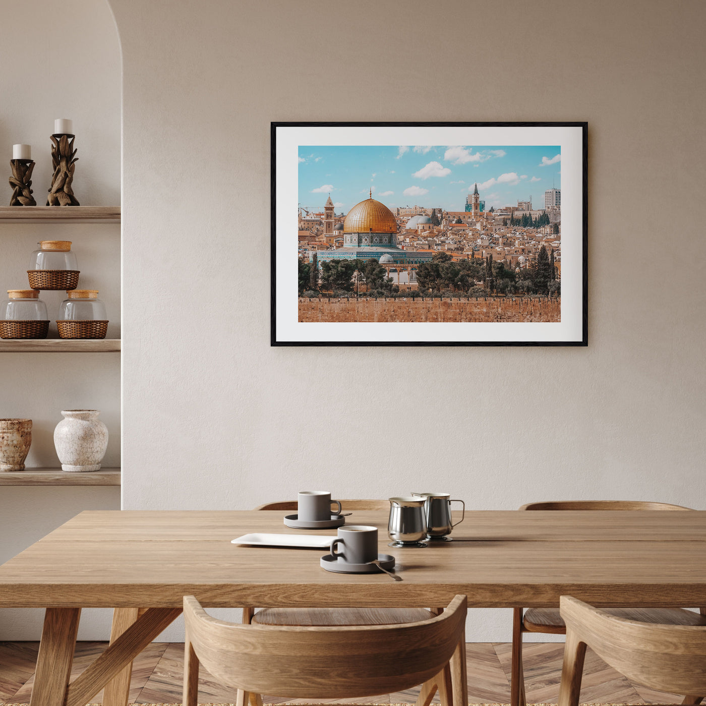Palestine Landscape Color Poster