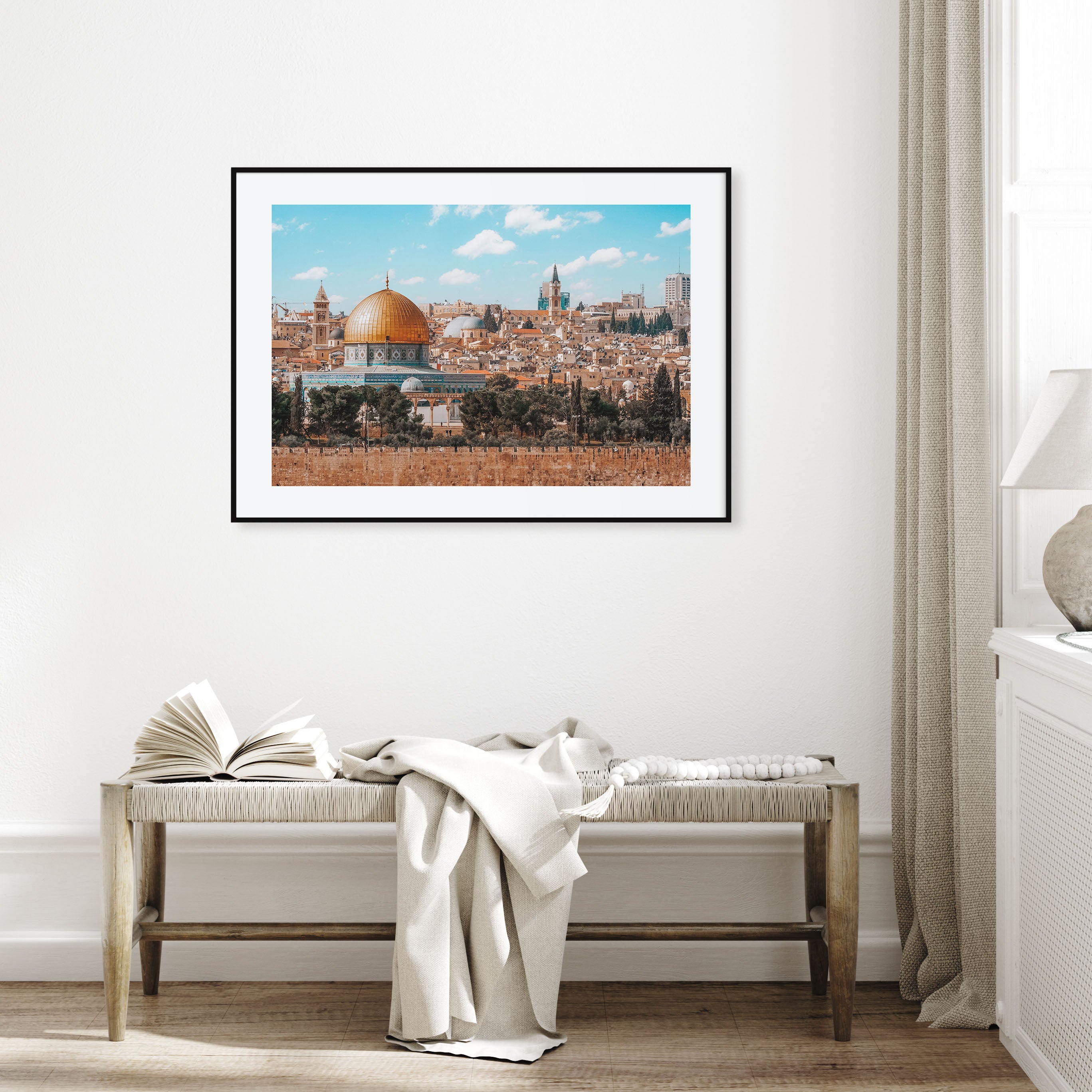 Palestine Landscape Color Poster