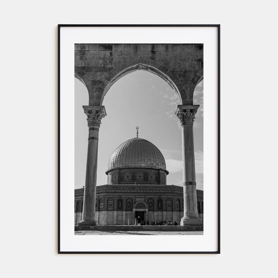 Palestine Photo B&W Poster