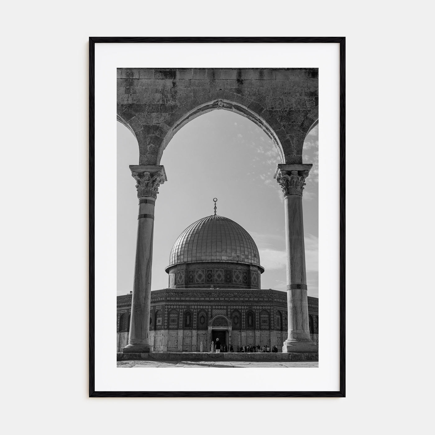Palestine Photo B&W Poster