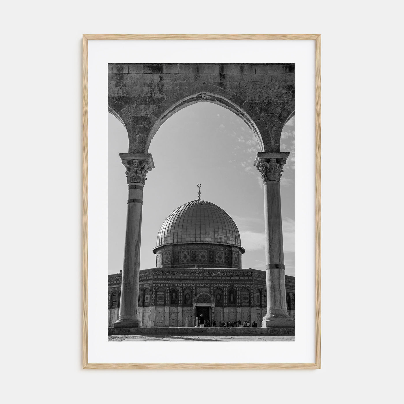 Palestine Photo B&W Poster
