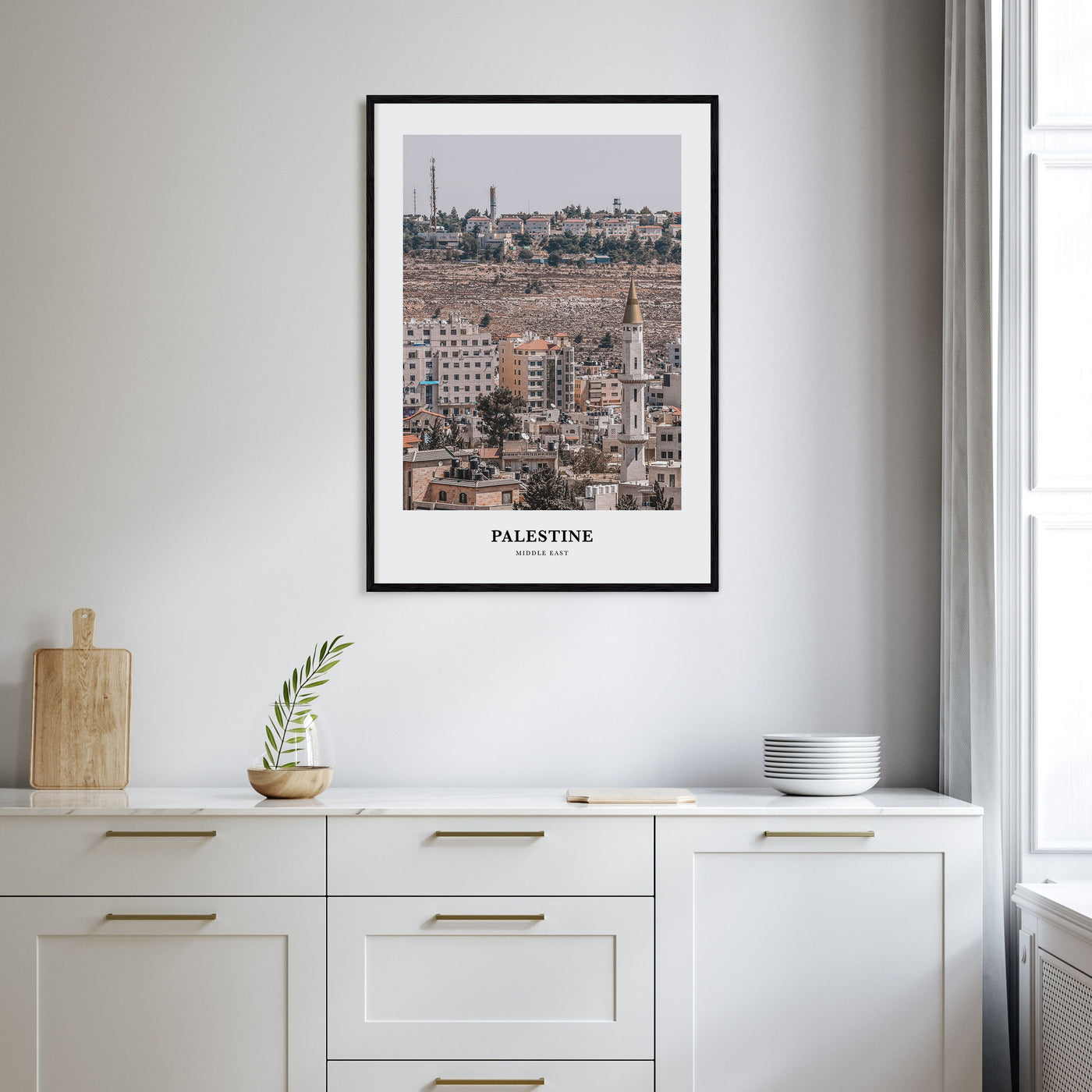 Palestine Portrait Color No 1 Poster