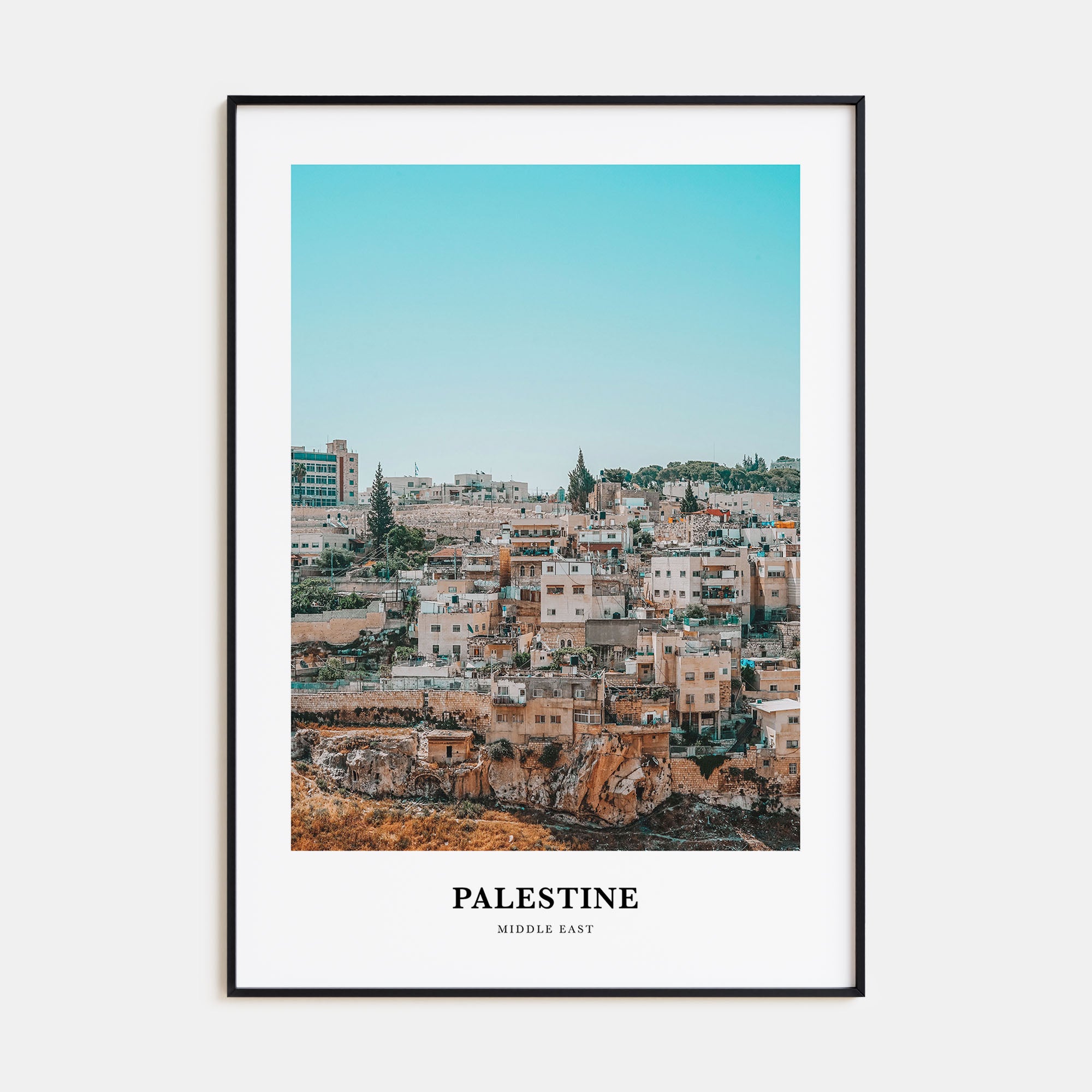 Palestine Portrait Color No 3 Poster
