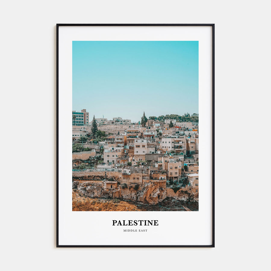 Palestine Portrait Color No 3 Poster