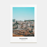 Palestine Portrait Color No 3 Poster