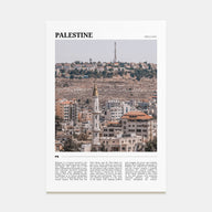 Palestine Travel Color No 1 Poster