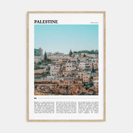 Palestine Travel Color No 3 Poster