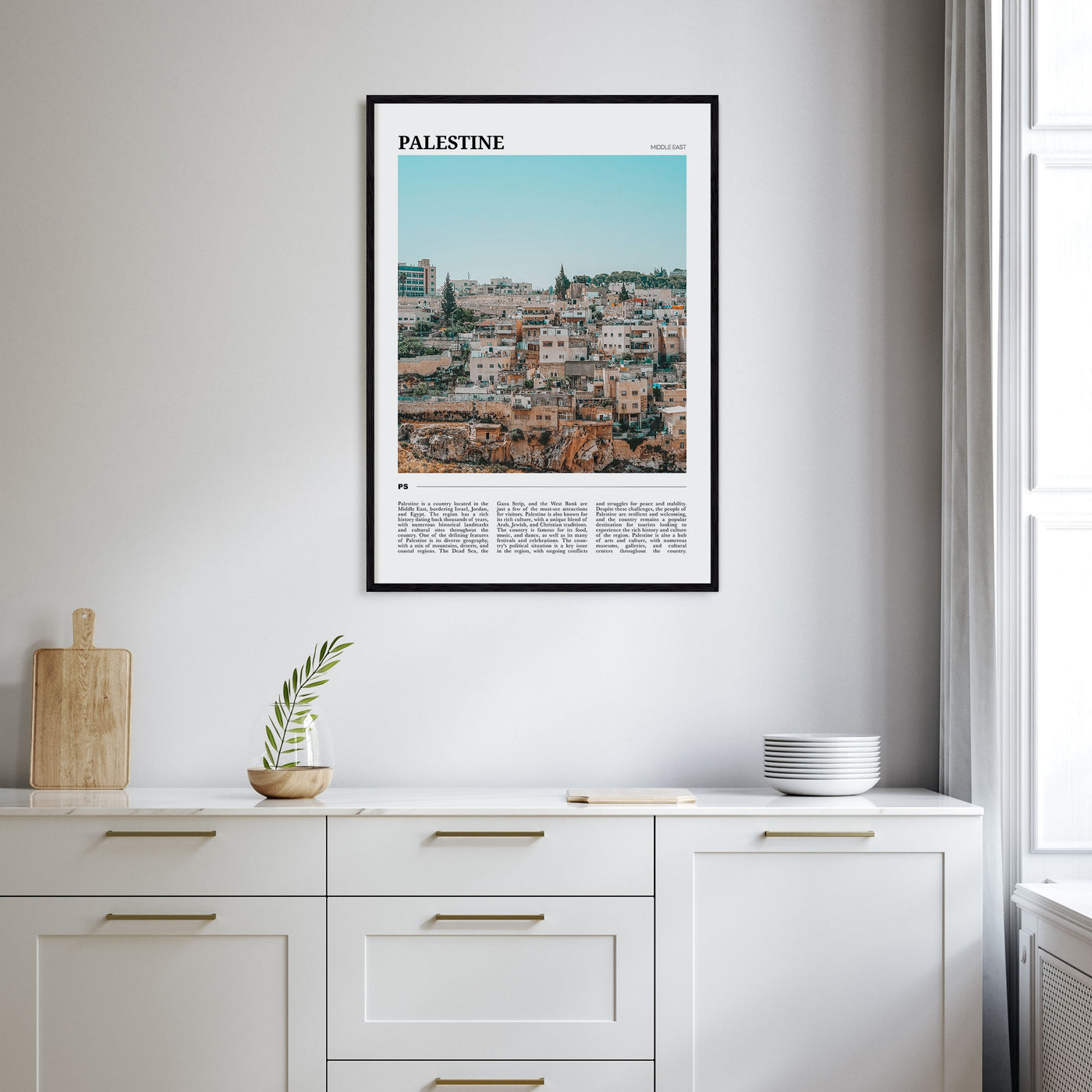 Palestine Travel Color No 3 Poster